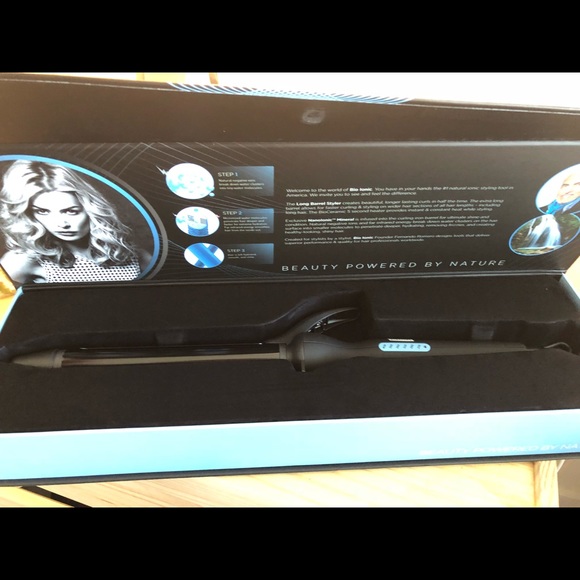 Bio Ionic Long Barrel Curling Iron 1 inch - Picture 3 of 6